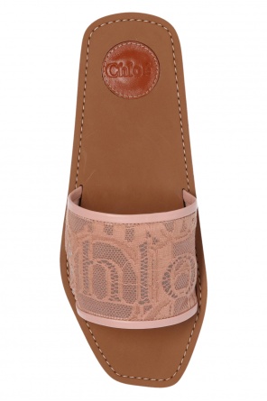 Chloe woody lace discount slide